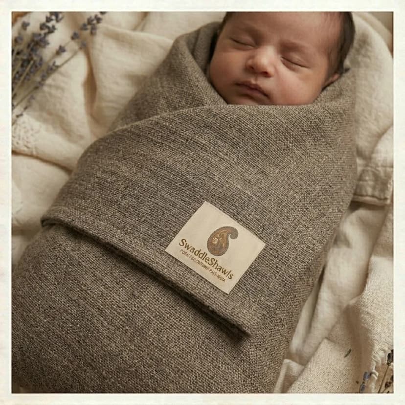 The 'Ancients' Raw Brown Swaddle