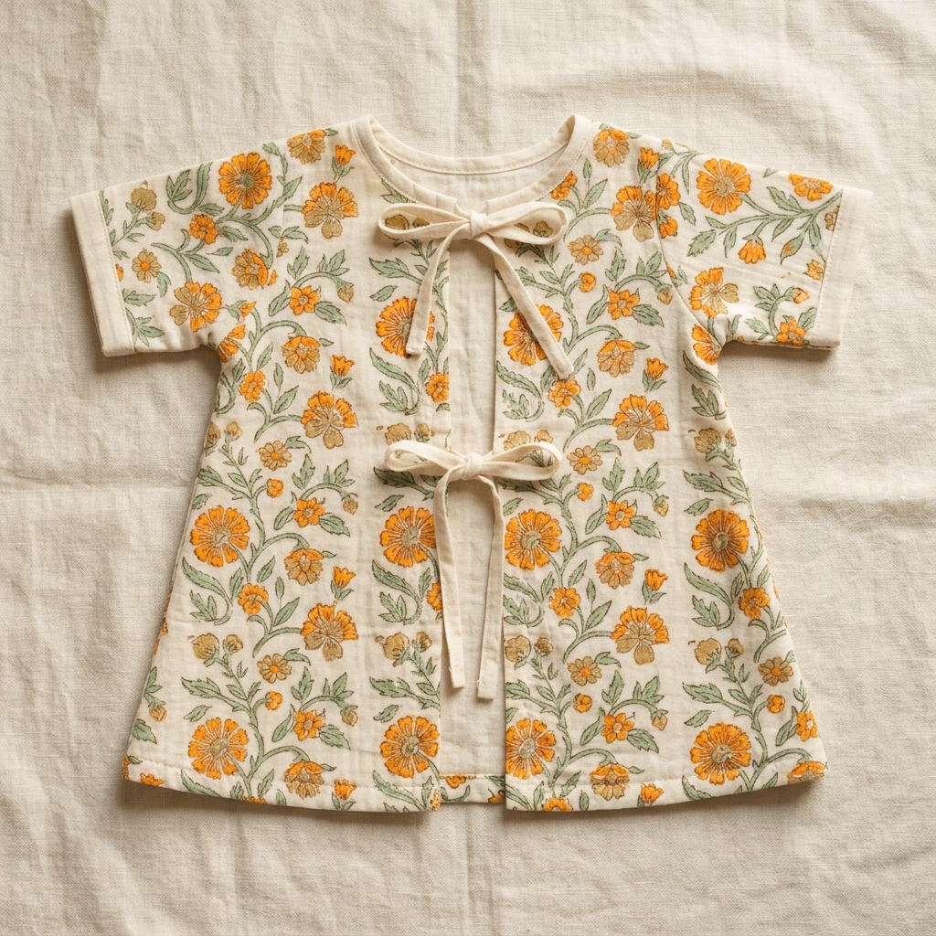 The Marigold Bloom Baby Jhabla