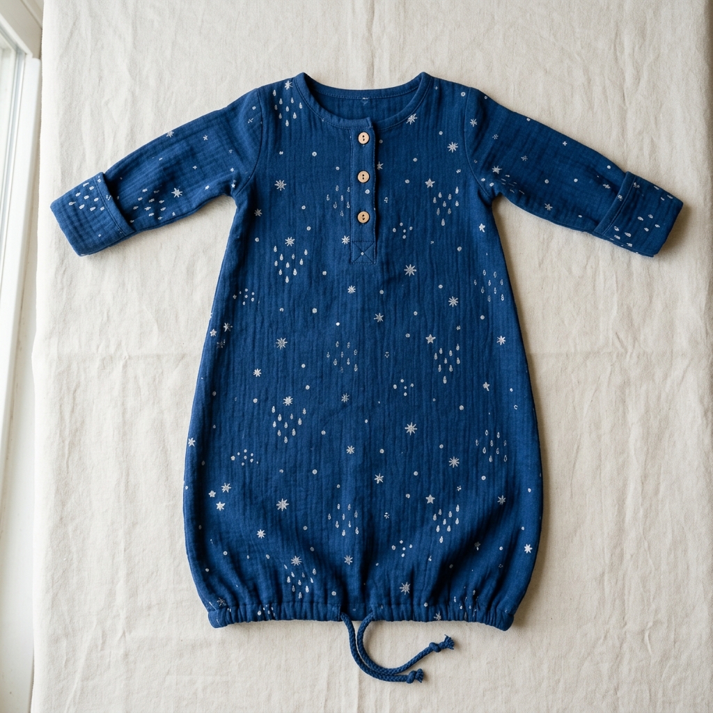The Midnight Monsoon Sleep Gown